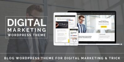 Digital Marketing - Blog WordPress Theme by wopethemes