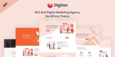 Digitax - SEO & Digital Marketing Agency WordPress Theme by ovatheme