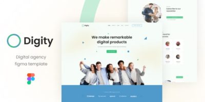 Digity - Digital Agency Figma Template by MirrorTheme