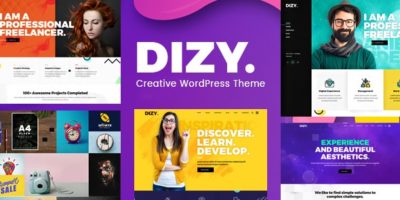 Dizy - Creative Portfolio Theme by radiantthemes