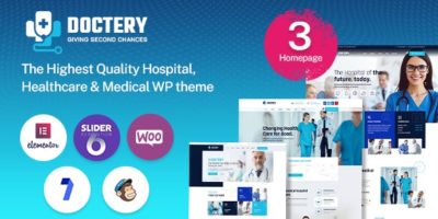 Doctery - Hospital and Healthcare WordPress Theme by themesion