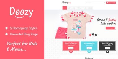 Doozy -  eCommerce & Blog PSD Template by diadea3007
