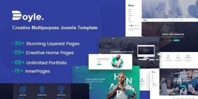 Doyle - Creative Multipurpose Joomla Template by tiva_theme