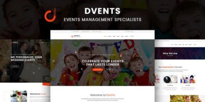 Dvents - Events Management Companies and Agencies WordPress Theme by ovatheme