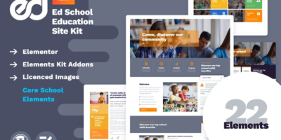 EdSchool - Education Template Kit by Aislin