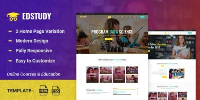 Edstudy - Education LMS and Courses HTML5 Template by ThemeBeyond