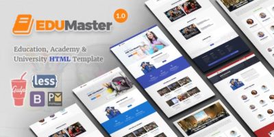 EduMaster - Education HTML Template by httpcoder