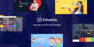 Edustdy - Education PSD Template by RaisTheme