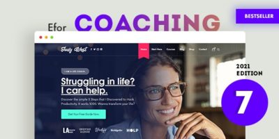 Efor - Coaching & Online Courses WordPress Theme by pixelwars