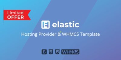 Elastic - Hosting Provider & WHMCS Template by inebur
