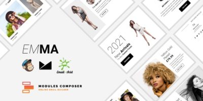 Emma - E-commerce Responsive Email for Fashion & Accessories with Online Builder by Psd2Newsletters