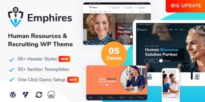 Emphires - Human Resources & Recruiting Theme by creativesplanet
