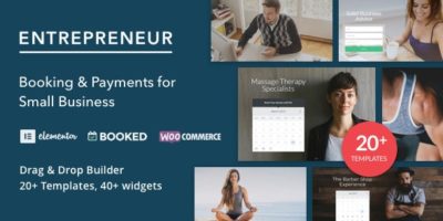 Entrepreneur - Booking for Small Businesses by Themovation