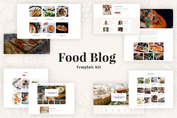 Especio - Food Blog Elementor Template Kit by axiomthemes