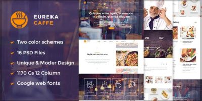 Eureka – Multipurpose PSD Template by Svetlov