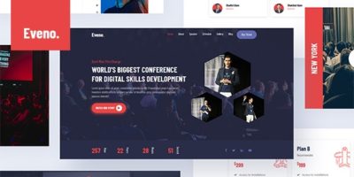 Eveno - Event & Meetup Conference Template by Epik-Theme