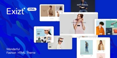 Exist - Wonderful Fashion HTML  Template by nouthemes