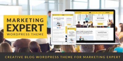 Expert - Blog Wordpress Theme for Marketer by wopethemes