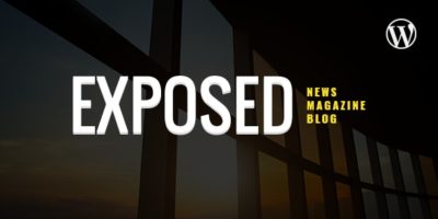 Exposed- News Magazine and Blog WordPress Theme by themebeer