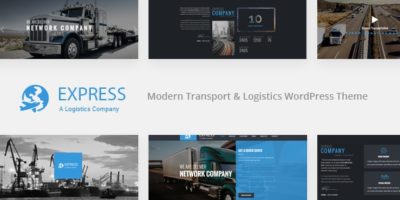 Express – Modern Transport & Logistics WordPress Theme by sunrisetheme