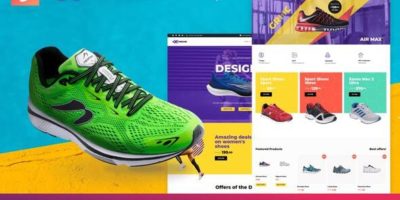 Extreme - Running Sports Shoes & Clothes Elementor Template Kit by BimberOnline