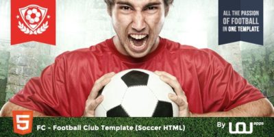 FC - Football Club Template (Soccer HTML) by DirectoryThemes
