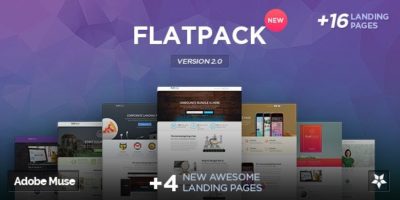 FLATPACK - Multipurpose Muse Template Pack by Mejora