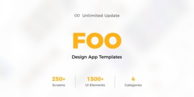 FOO - F&B Mobile App UI Kit by Capi_Creative_Design