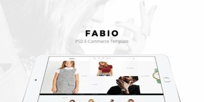 Fabio - Fashion E-commerce PSD by MunFactory