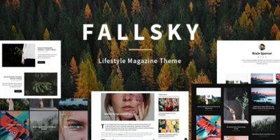 Fallsky - Lifestyle Magazine Theme with Shop by LoftOcean