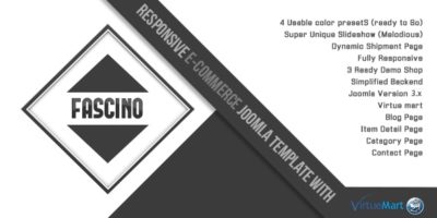 Fascino - Responsive Joomla & VirtueMart Template by ThemeLan