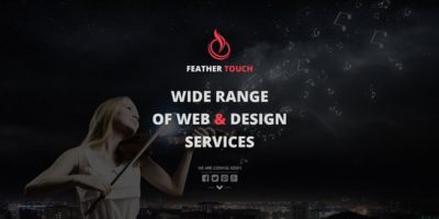 Feather Touch - Responsive Coming Soon Template by oxytem