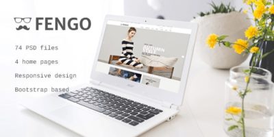 Fengo - Responsive eCommerce PSD Template by Promokit