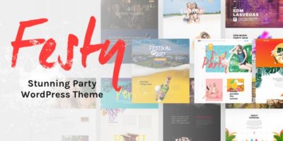 Festy Event WordPress Theme by Beautheme