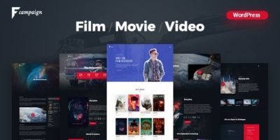 FilmCampaign - Complete Film Campaign WordPress Theme by codetmark