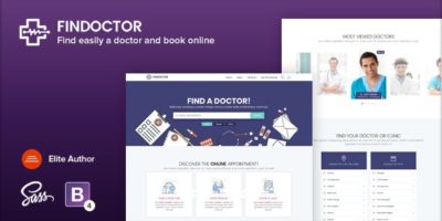 Findoctor - Doctors directory and Book Online template by Ansonika