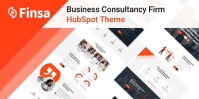 Finsa - Business & Consultancy Firm HubSpot Theme by designTone