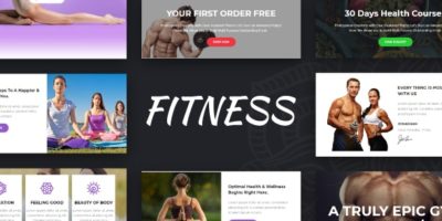 Fitness - Gym + Yoga +  Responsive Email Templates - Online Builder + Mailster + Mailchimp by PrinceTheme