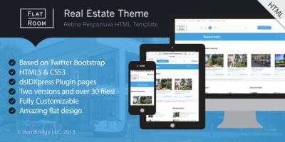 FlatRoom — Responsive Real Estate HTML Template by WpWay_