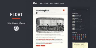 Float WordPress Theme by myTheme