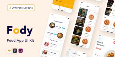 Fody - Best Food Order Mobile App by Capi_Creative_Design