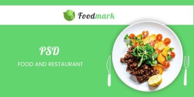 Foodmark – eCommerce PSD Template by goalthemes