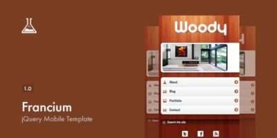 Francium - Mobile Template by Laborator