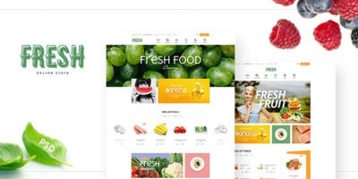 Fresh Food - Fruit Store Shopify Theme by JUNO_THEMES