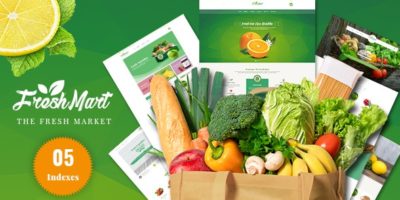 Freshmart - Organic Food Joomla Template by tiva_theme