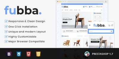 Fubba - Furniture Store Prestashop 1.7 Responsive Theme by Aeipix