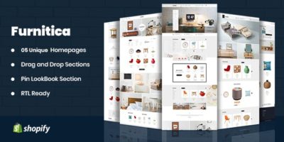 Furnitica - Minimalist Design Responsive Shopify Theme For Furniture