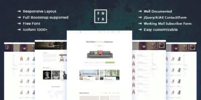 Furniture - ecommerce Product Template by ThemeCTG