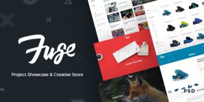 Fuse – Project Showcase & Creative Store by Stockware