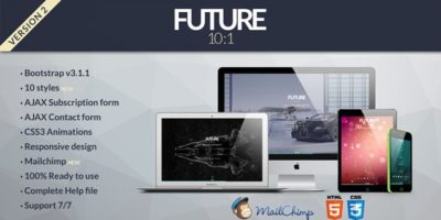 Future - 10 in 1 Coming Soon Template by Madeon08